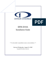 EFIS-D10A Installation Guide