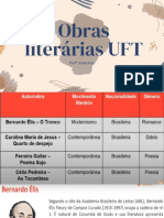 Aula Slide - Obras Literárias UFT