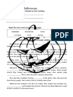 Halloween Reading Reading Comprehension Exercises - 145988