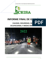 Informe Final Cierre Operaciones Yauricocha Con Firma