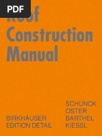 Barthel, Rainer. Author. - Oster, Hans Jochen. Author. - Kießl, Kurt - Schunck, Eberhard - Roof Construction Manual - Pitched Roofs-De Gruyter (2013)