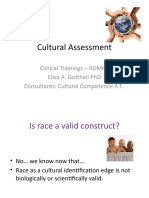 Cultural Assessment