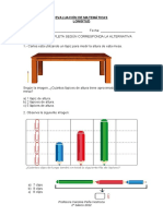 EVALUACIÓN DE MATEMÁTICAS Longitud 