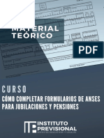 Material Curso Cómo Completar Formularios de ANSES para Jubilaciones y Pensiones - Instituto Previsional