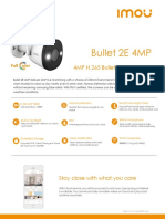 Datasheet-Bullet 2E 4MP-imou