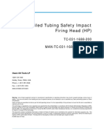 Coiled Tubing Safety Impact Firing Head (HP) - by Dyna