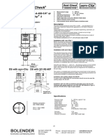 Pressure Sensor Fluid Check