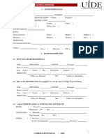 Formulario Socioeconomico