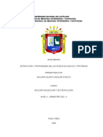 Estructura y Propiedades de Los Acidos Nucleicos y Proteina Oki Oki