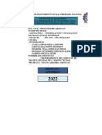 Formulacion Del Proyecto de - Mejoramiento Del Servicio de Transitabilidad Del Camino Vecinal Trujipata-Huayllabamba-Abancay-Apurimac. 210622