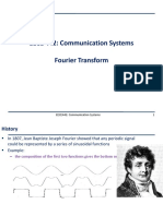 EECE 442 - Chapter 2 - Fourier Transform 