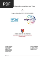 Review of Diversity Practices at Infosys and Wipro