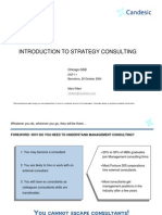 Chicago GSB EXP11 - Introduction To Consulting