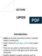 BIO 111 Lecture LIPIDS