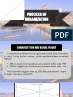 Process of Urbanization