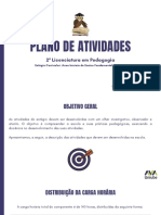 Plano de Atividades - Pedagogia - 907107