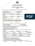 Regional Diagnostic Test Mapeh 7