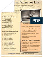 Structure of The Psalter & The Seams of The Garment of Praise