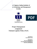 National Logistics Policy Assignment