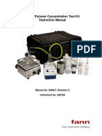 PHPA Polymer Concentration