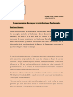 Los Mercados de Mayor Crecimiento en Guatemala