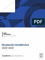 Alumno Secundaria Segundo Grado 2022