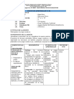 Sesion de La Exp. 10 Del V Ciclo 5grado