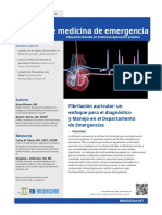 Fibrilación Auricular Un Enfoque para El Diagnóstico y Manejo en El Departamento de Emergencias