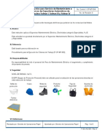 I-OP-MT-094 Instructivo para Servicio de Mantenimiento A Bancos de Capacitores Automáticos de Circuitos Voltran I, Voltran III y Voltran IV