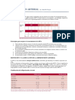 Documento - HIPERTENSIÓN ARTERIAL - Lic. Raúl Pareja