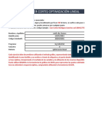 PARCIAL # 1 (PRIMER CORTE) OPTIMIZACIÓN LINEAL Smith Diaz