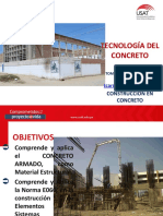 Sesión 5 Tecnología Del Concreto 2022-I