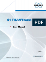 User Manual, S1 TITAN, Tracer 5, CTX