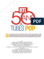 Album Musique - RTL 50 Ans de Tubes Pop 2022 MP3