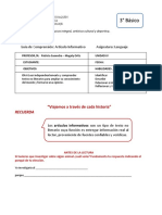 3°básico - Comprensión Artículo Informativo - Oso Polar