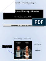 4 - UFAL - QUALI 2016 - Equilíbrios de Óxido-Redução