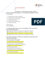 Resolução Dos Exercícios Complementares