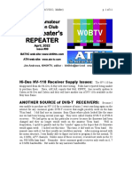 Boulder Amateur TV Repeater's Newsletter-99