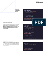 Learn Python 3 - Classes Cheatsheet - Codecademy