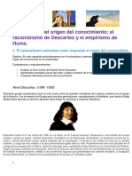 Rep. I Parte II - Descartes y Hume