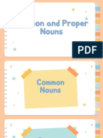 Proper and Common Nouns