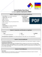 Msds Feso4.7h2o English