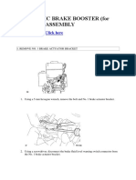 Hydraulic Brake Booster Dissasembly LC200