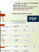 Tipos de Investigación