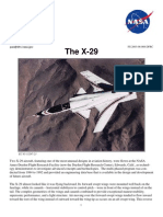 Nasa Facts The X-29 2003