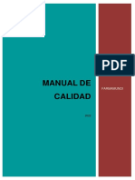 Manual de Calidad Farmamundi