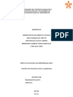 3.2 Actividades de Contextualización e Identificación de Conocimientos Necesarios para El Aprendizaje