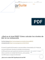 What Is PAR Level - How To Calculate Par Levels in Your Restaurant - SynergySuite Espanol