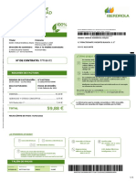 Factura de Electricidad