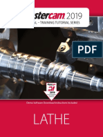 Mastercam 2019 Lathe TrainingTutorial SAMPLE